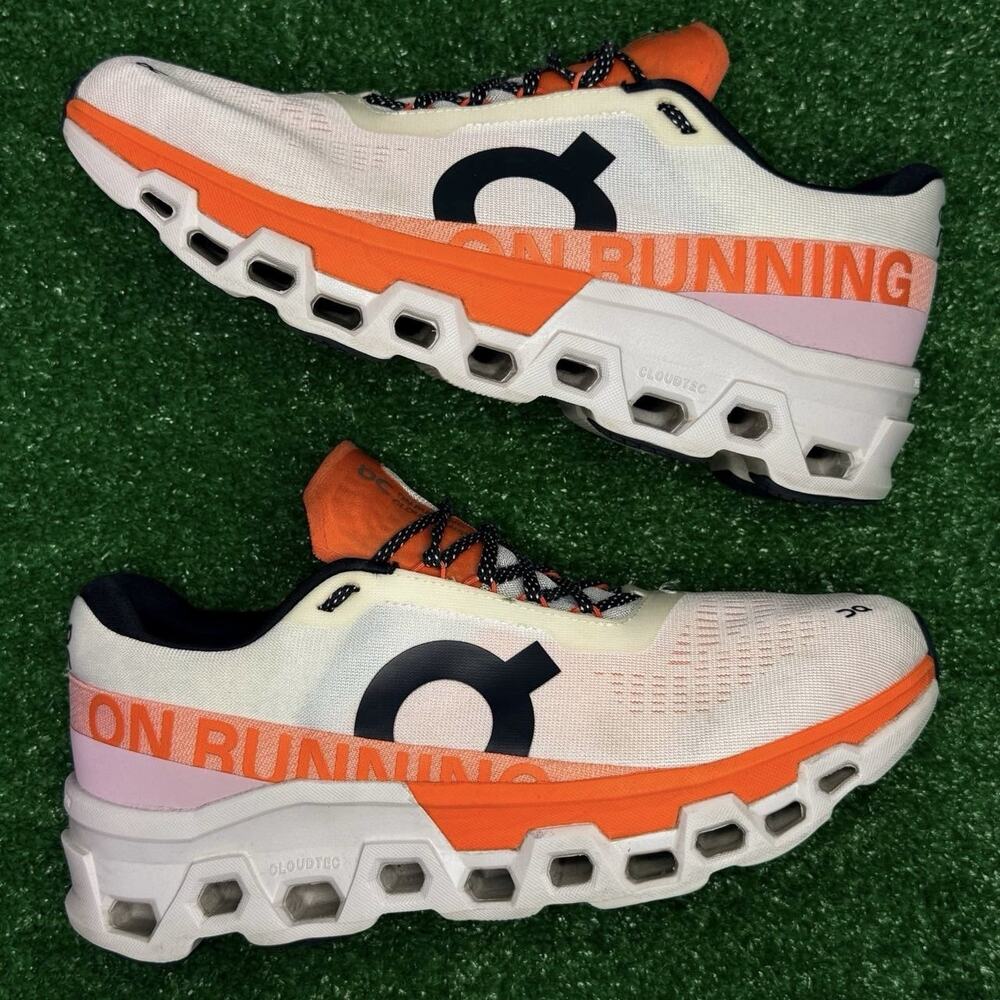 On Running Cloudmonster 2 Undyed Flame Running Shoes Men’s 11.5 EU 46